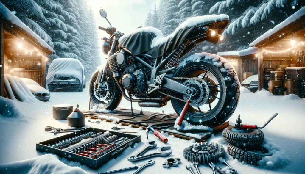 conseils pour bien réussir l'hivernage moto